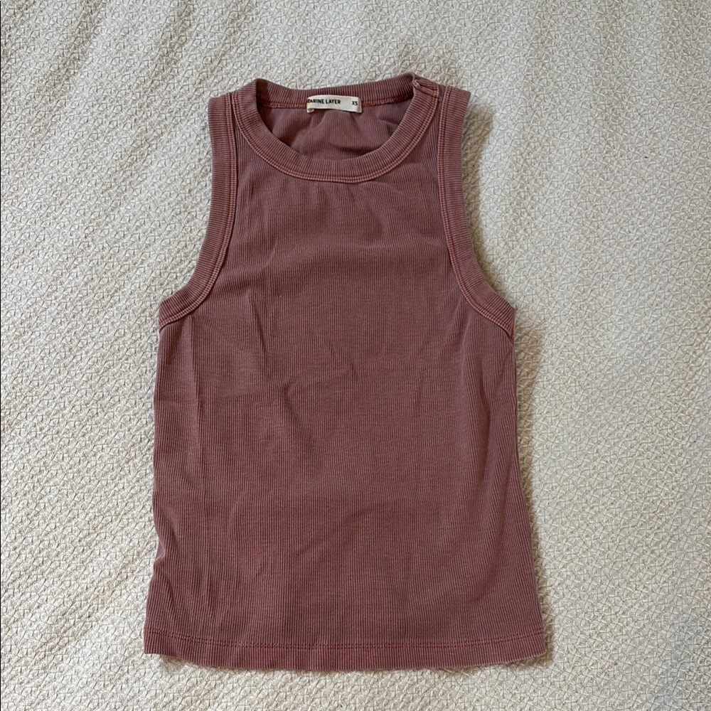 Marine Layer Crop Tank